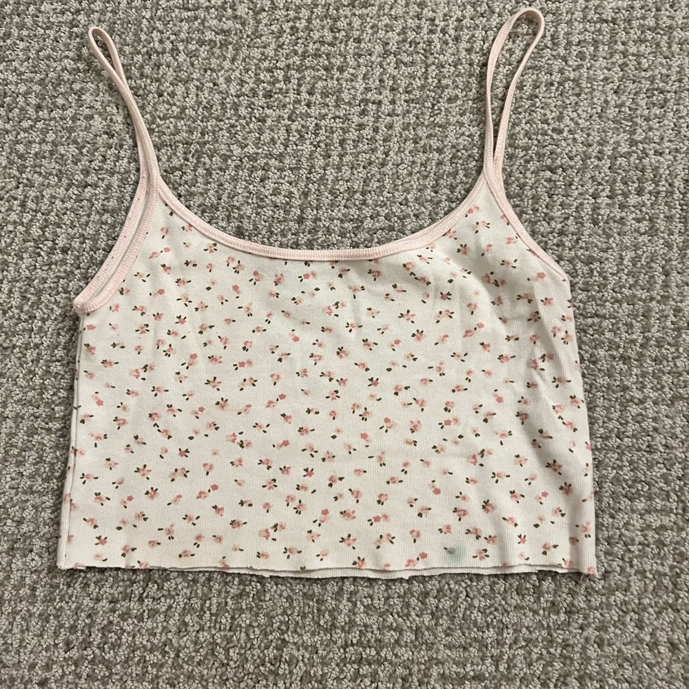 brandy Melville Floral Tank